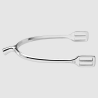 Eperons chromés Neverrust pour poney (15mm plat) - Sprenger