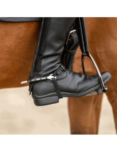 Eperons ULTRA fit EXTRA GRIP avec fixation Balkenhol (25 mm rond) - Sprenger