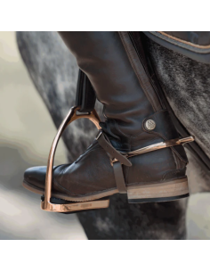 Eperons ULTRA fit  avec fixation Balkenhol Bronze (25 mm... 2