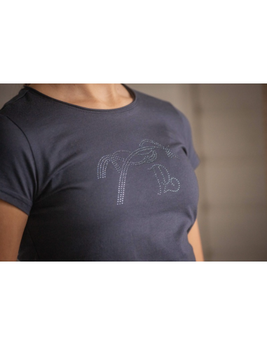 T-Shirt Iconic Strass - Eden by Pénélope