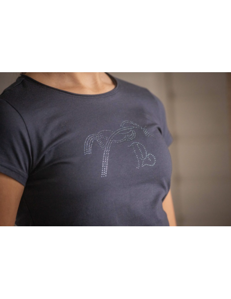 T-Shirt Iconic Strass - Eden by Pénélope