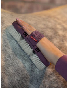 Brosse Flexi Poils de Chèvre - LeMieux 2