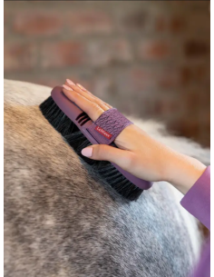 Brosse Flexi Crin de Cheval - LeMieux 2