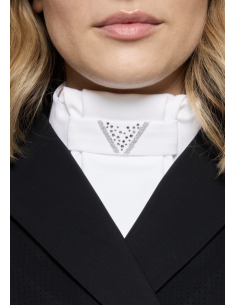 Plastron Crystal Fabric Triangle SS26 - Samshield