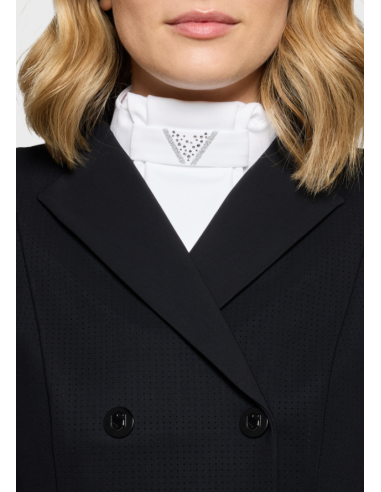 Plastron Crystal Fabric Triangle SS26 - Samshield