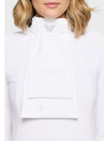 Plastron Crystal Fabric Triangle SS26 - Samshield