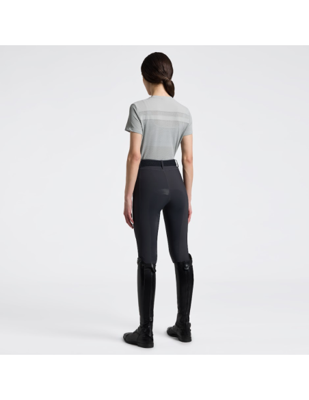 T-Shirt w/Perforated Insert SS26 - Cavalleria Toscana