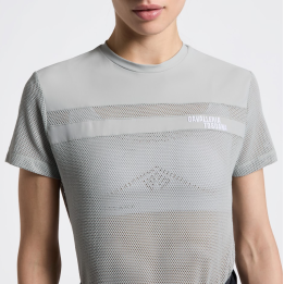 T-Shirt w/Perforated Insert SS26 - Cavalleria Toscana