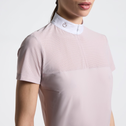 Polo Perforated Jersey Insert SS26 - Cavalleria Toscana