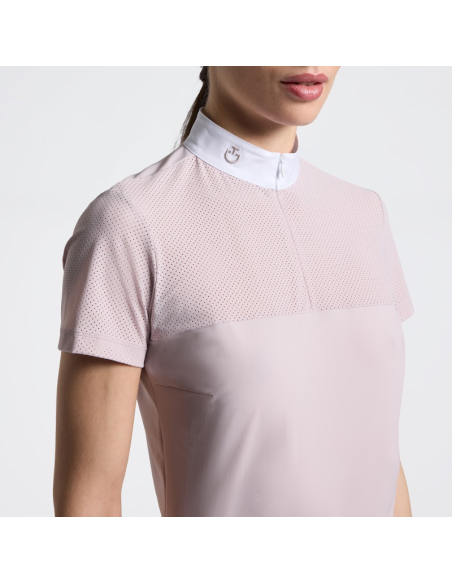 Polo Perforated Jersey Insert SS26 - Cavalleria Toscana
