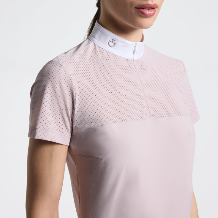 Polo Perforated Jersey Insert SS26 - Cavalleria Toscana