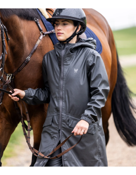 Veste Imperméable Long Raintech Femme - Horse Pilot