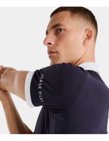 Polo Homme Aeris Manches Courtes - Horse Pilot