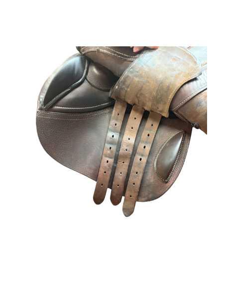 Selle Obstacle Semi Creuse GBS 17.5" - Occasion n°421