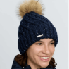 Bonnet à sequins Bernie LeMieux - Bleu Marine | Sellerie Fouilloux