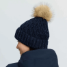 Bonnet à sequins Bernie LeMieux - Bleu Marine | Sellerie Fouilloux