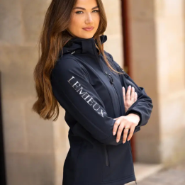 Veste Celine Soft Shell navy - LeMieux