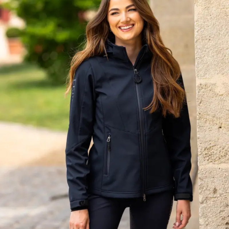 Veste Celine Soft Shell navy - LeMieux