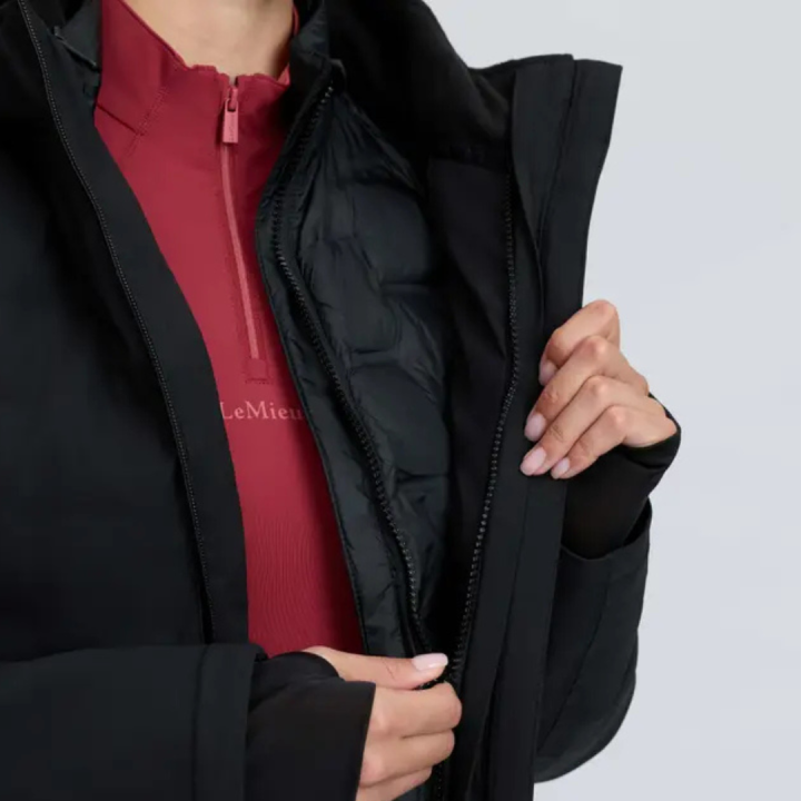 Veste équitation imperméable 3 en 1 Brooke - LeMieux