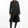 Manteau équitation imperméable Amelie noir | LeMieux