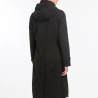 Manteau équitation imperméable Amelie noir | LeMieux