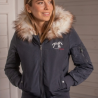 Bombers Lyon Glitter Marine - Blouson femme Pénélope