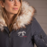 Bombers Lyon Glitter Marine - Blouson femme Pénélope