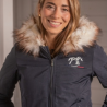 Bombers Lyon Glitter Marine - Blouson femme Pénélope