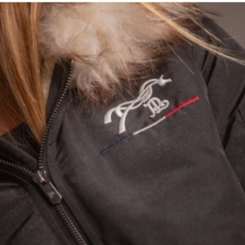 Bombers Lyon Glitter Marine - Blouson femme Pénélope