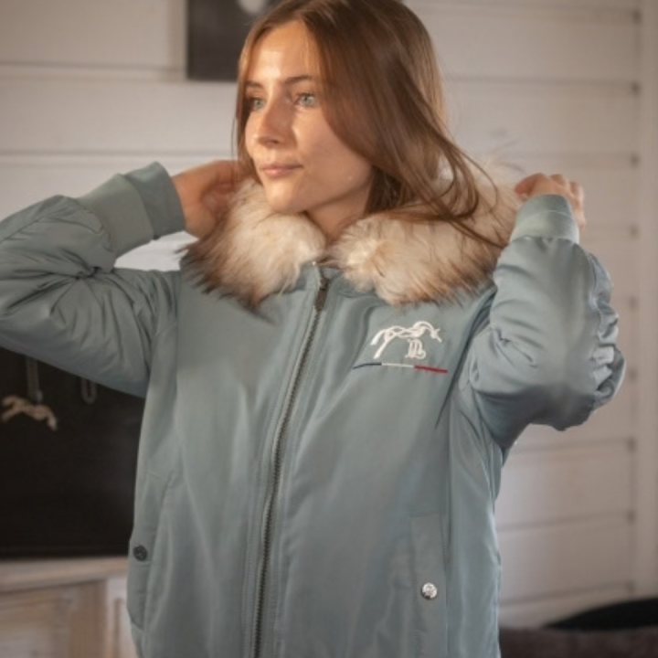 Bombers PL-Lyon Eucalyptus - Blouson équitation femme
