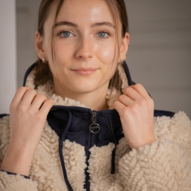 Veste Polaire Femme PL-Léontine Écru - Pénélope