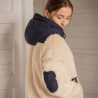 Veste Polaire Femme PL-Léontine Écru - Pénélope