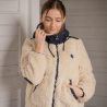 Veste Polaire Femme PL-Léontine Écru - Pénélope