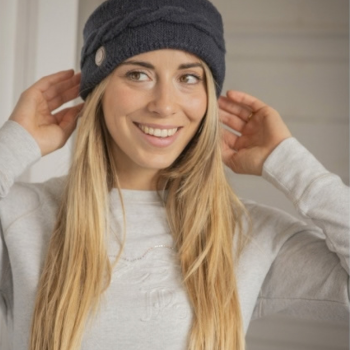 Bandeau Mel Pénélope | Bandeau d'hiver doublé polaire