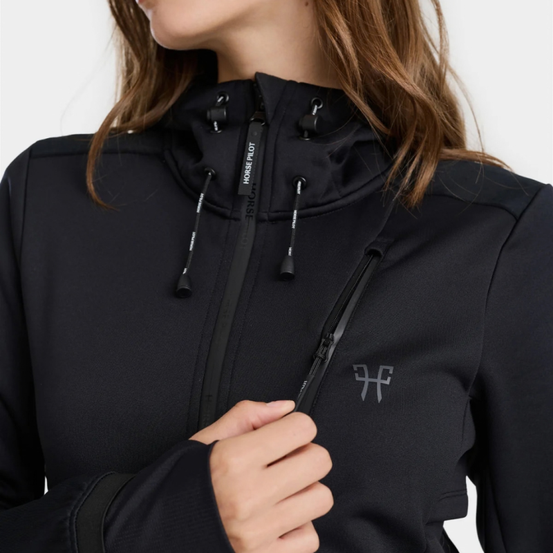 Sweat zippé équitation femme Quest – Horse Pilot