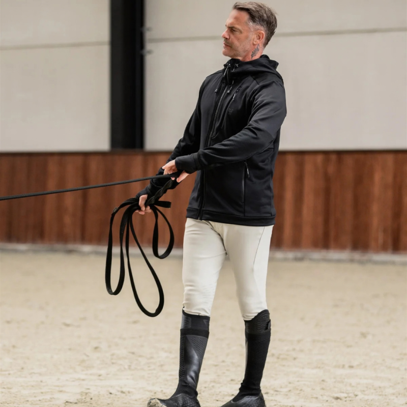 Sweat zippé équitation homme Quest - Horse Pilot