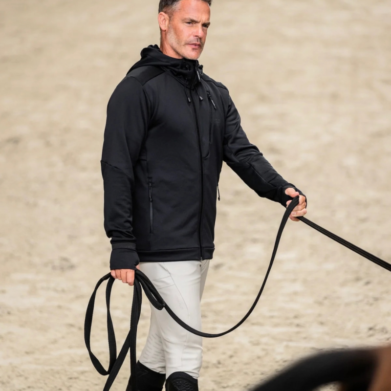 Sweat zippé équitation homme Quest - Horse Pilot