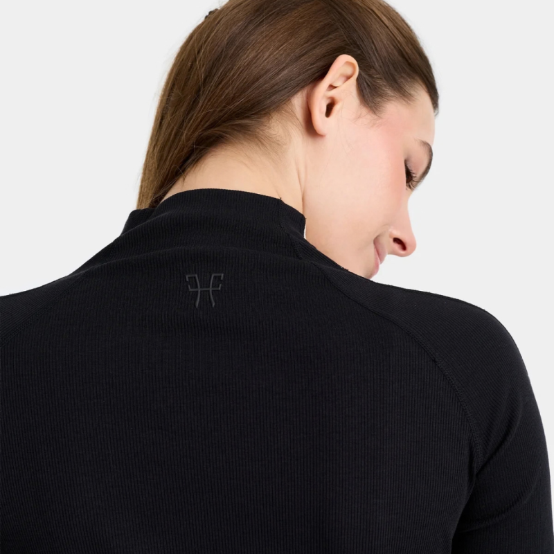 Tee-shirt anti UV équitation Solaris Noir - Horse Pilot