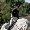 Tee-shirt anti UV équitation Solaris Noir - Horse Pilot