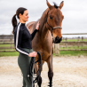 Tee-shirt anti UV équitation Solaris Noir - Horse Pilot