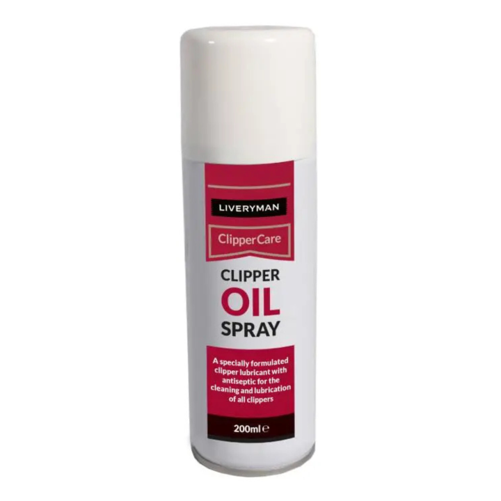Huile peigne tondeuse cheval en spray 200 mL - Liveryman