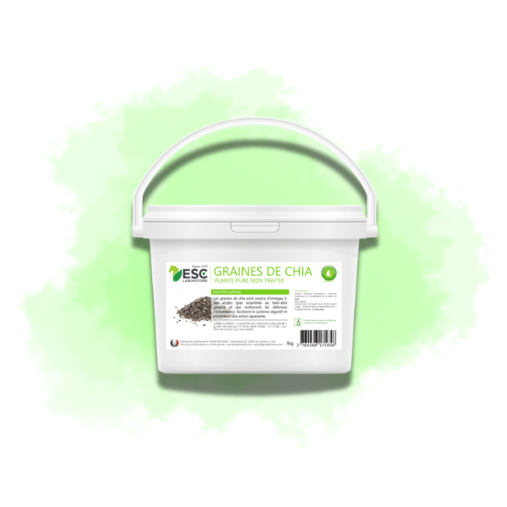 Graines De Chia - Apport en nutriments et bien-être général cheval