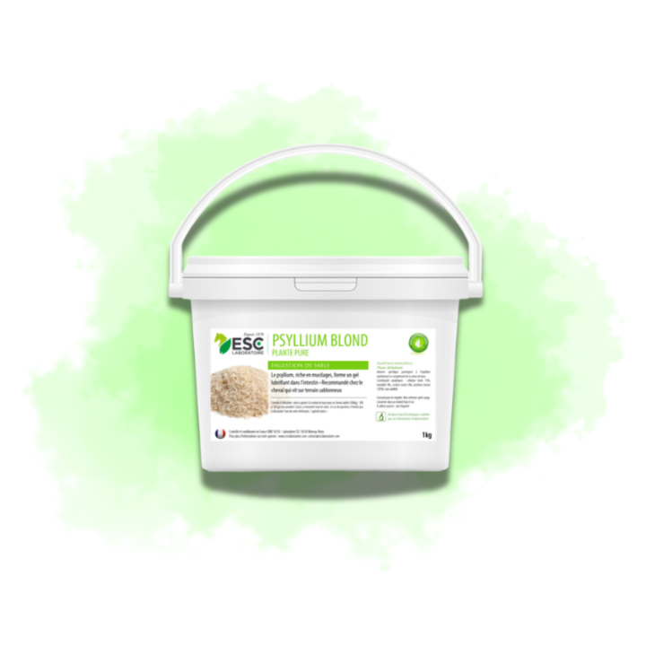 Psyllium Blond - Transit et ingestion de sable cheval