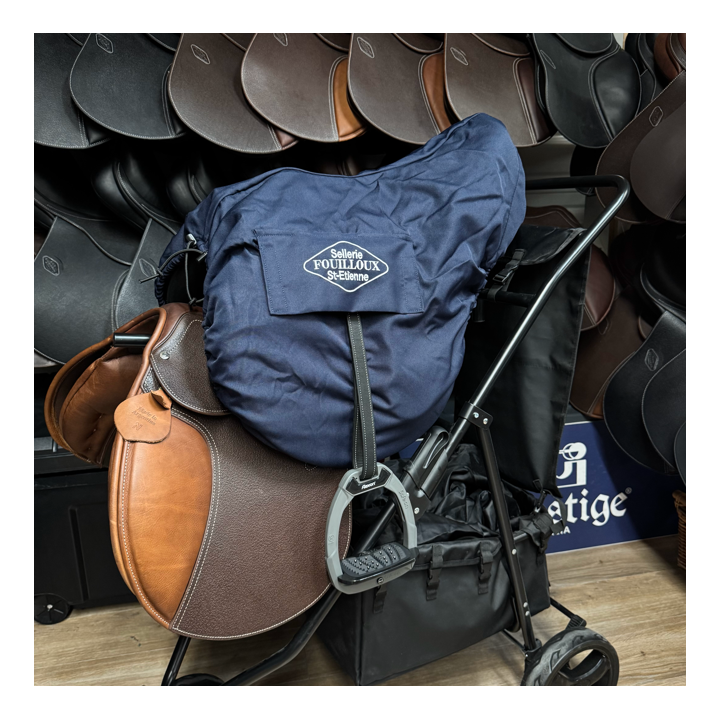 Housse de selle imperméable avec passants - Fouilloux