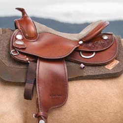 Porte selle western