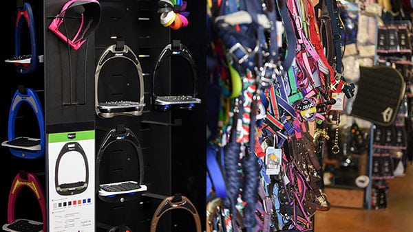 Magasin étriers - licols - longes